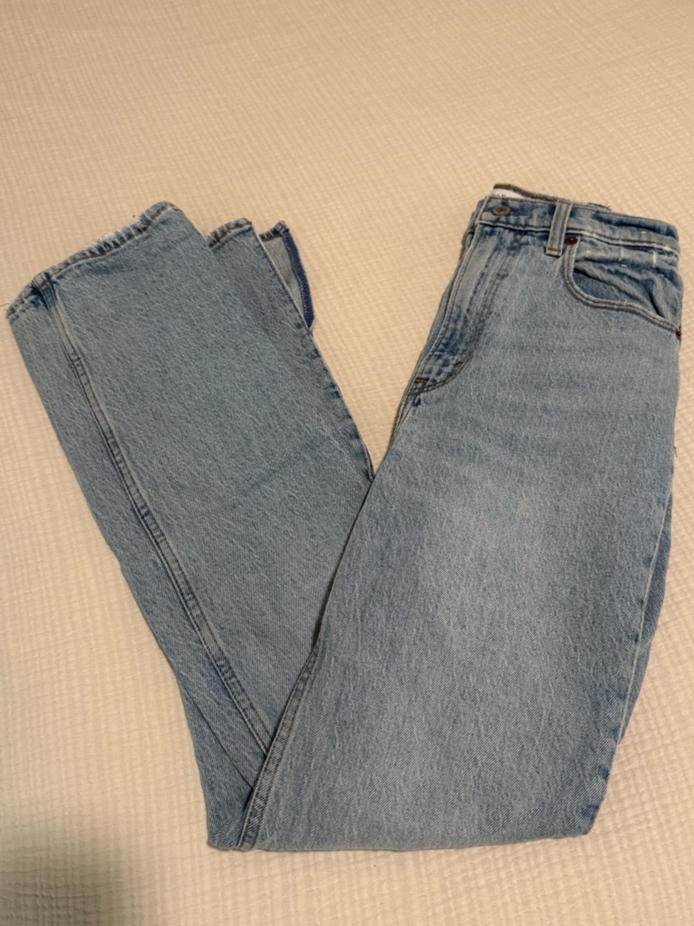 Abercrombie & Fitch The 90’s Straight Ultra High Rise 25R